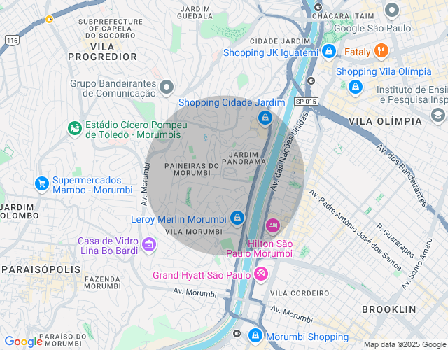 Imóvel no mapa