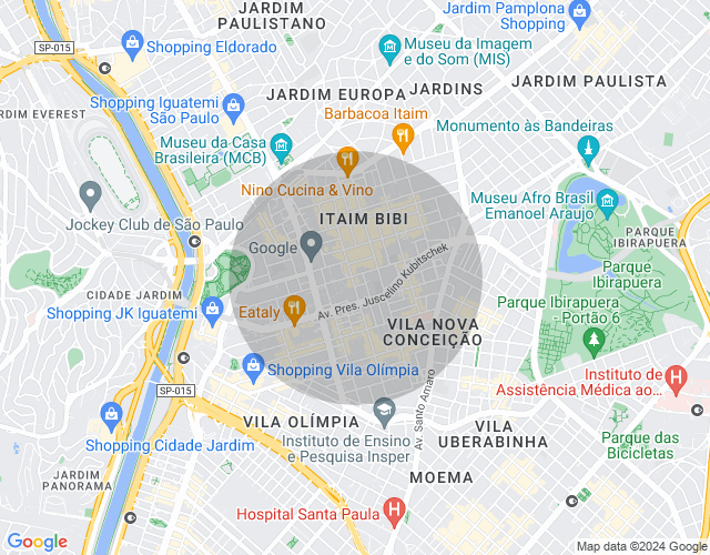 Imóvel no mapa