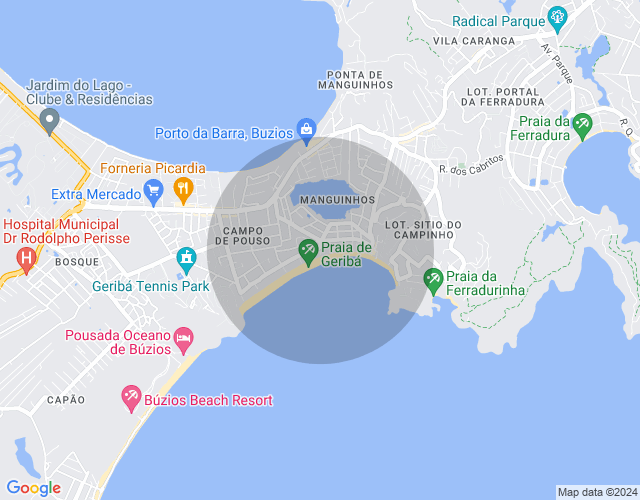 Imóvel no mapa