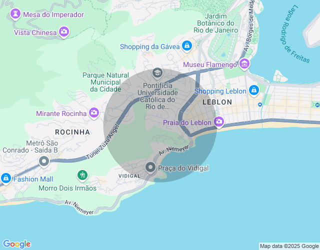 Imóvel no mapa