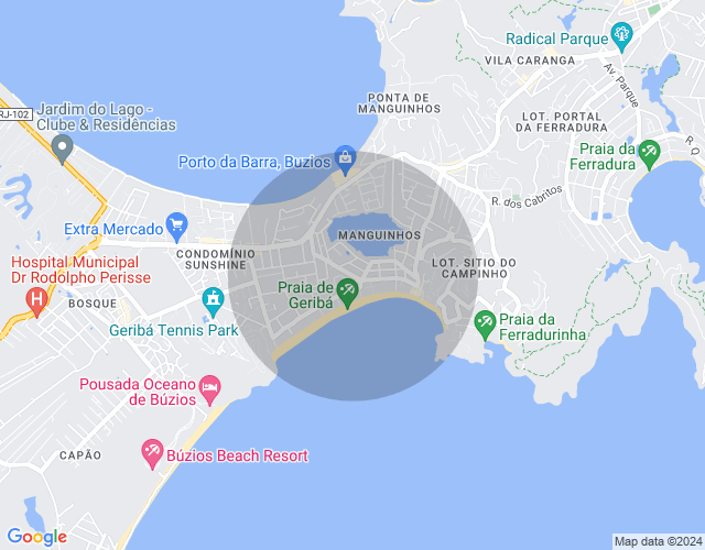 Imóvel no mapa