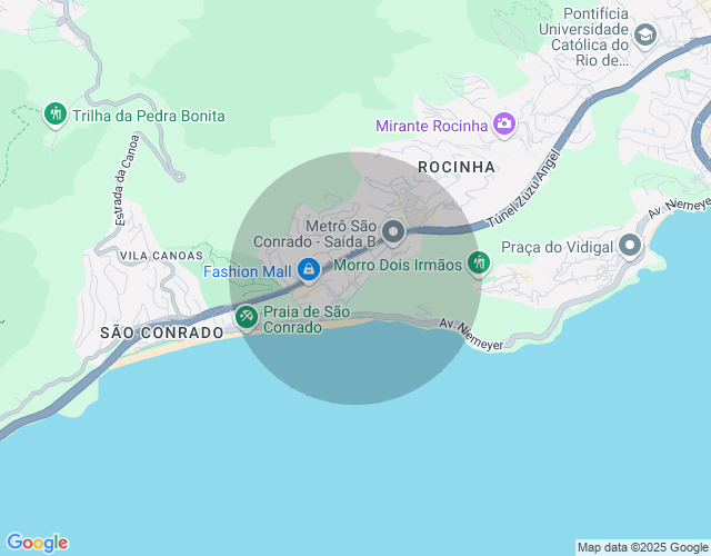 Imóvel no mapa