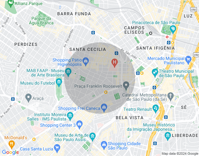 Imóvel no mapa