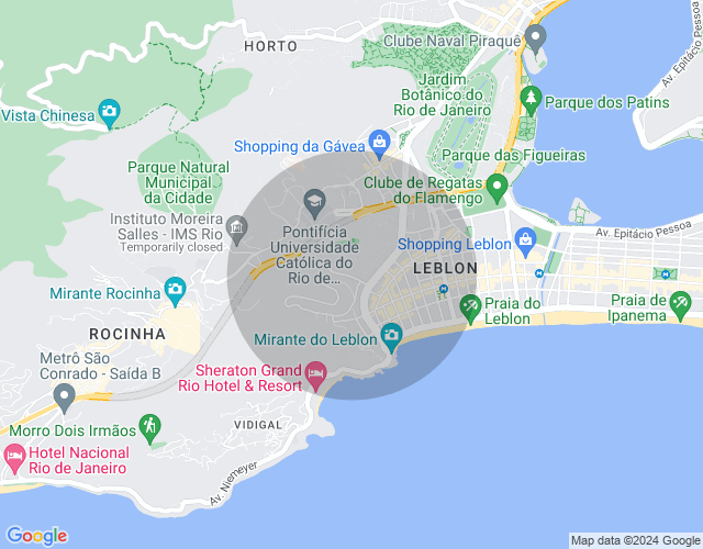 Imóvel no mapa