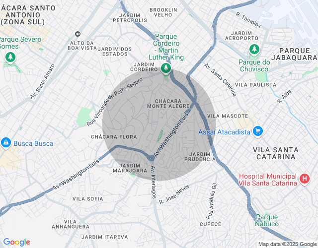 Imóvel no mapa