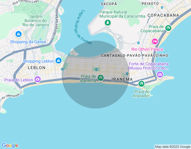 Imóvel no mapa