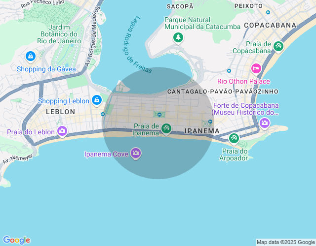 Imóvel no mapa