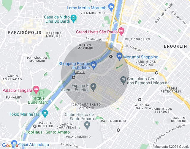 Imóvel no mapa