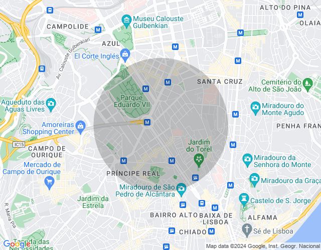 Imóvel no mapa