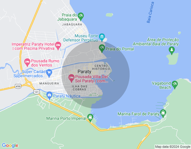 Imóvel no mapa
