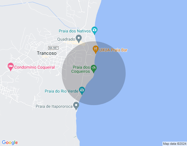 Imóvel no mapa