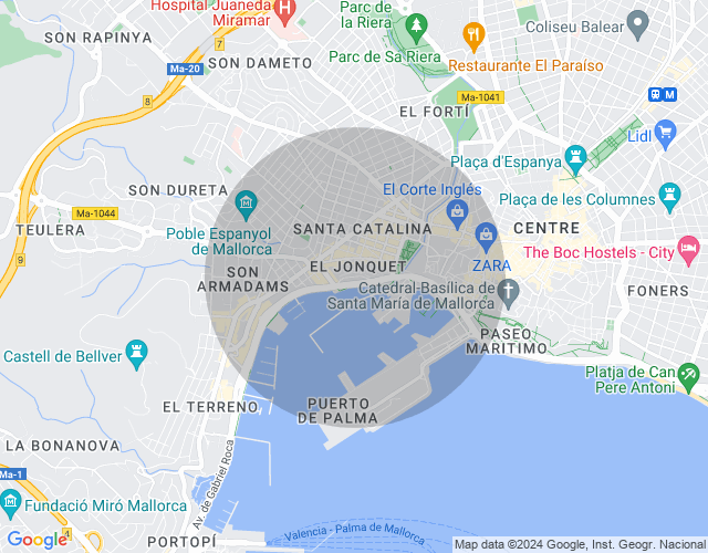 Imóvel no mapa