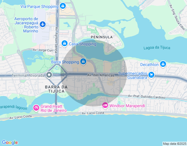 Imóvel no mapa