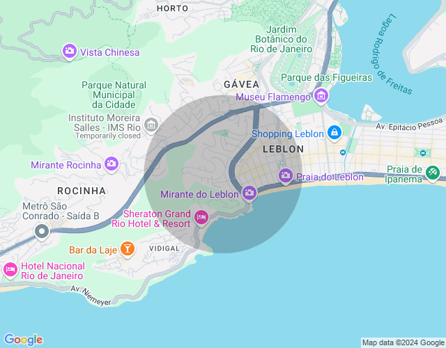 Imóvel no mapa