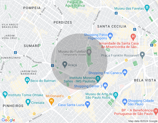 Imóvel no mapa