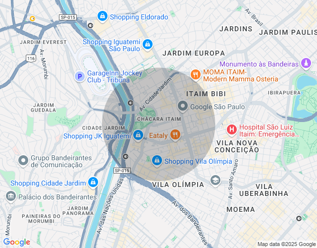 Imóvel no mapa