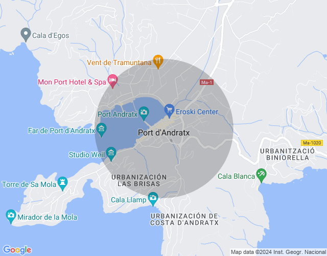 Imóvel no mapa