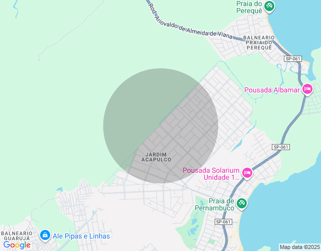 Imóvel no mapa