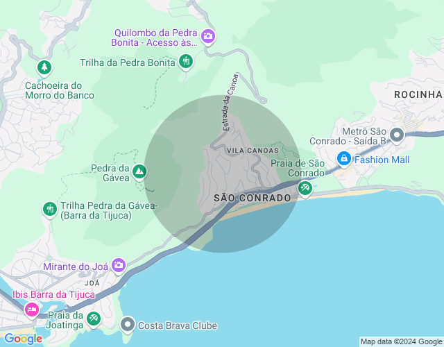 Imóvel no mapa