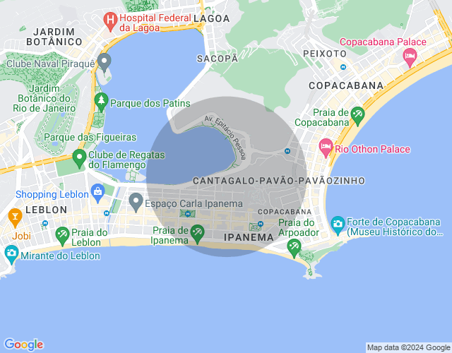 Imóvel no mapa