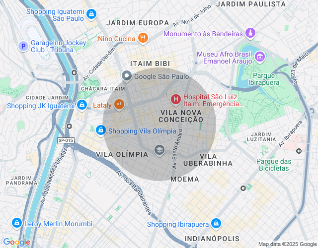 Imóvel no mapa