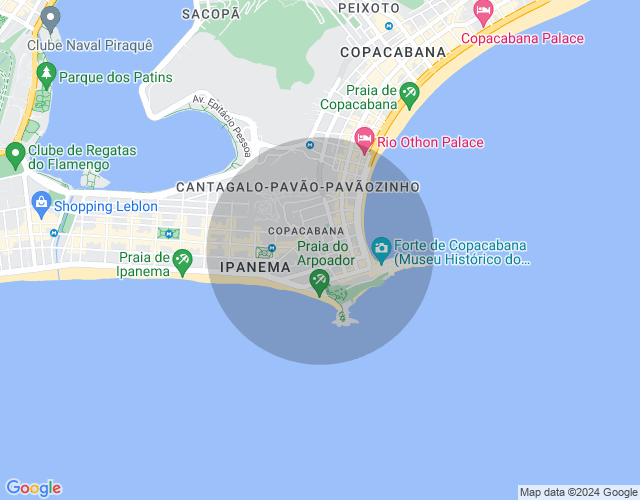 Imóvel no mapa