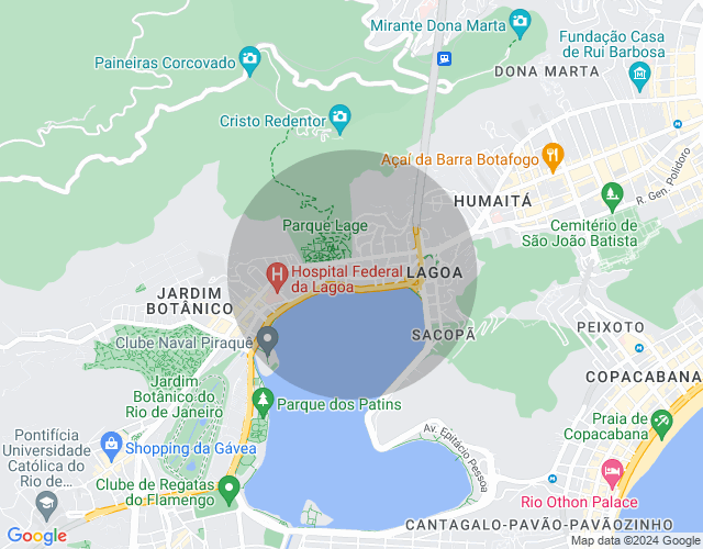 Imóvel no mapa