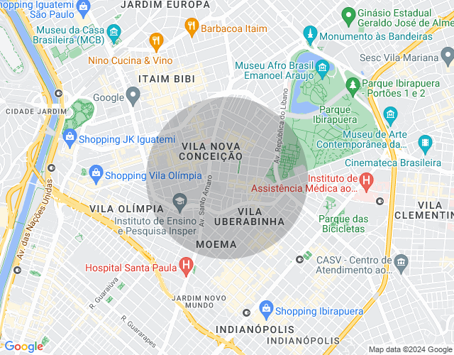Imóvel no mapa