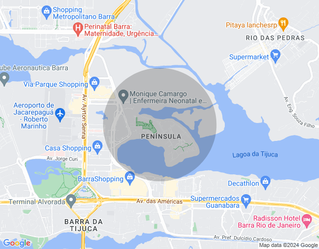 Imóvel no mapa