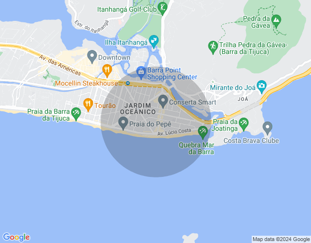 Imóvel no mapa