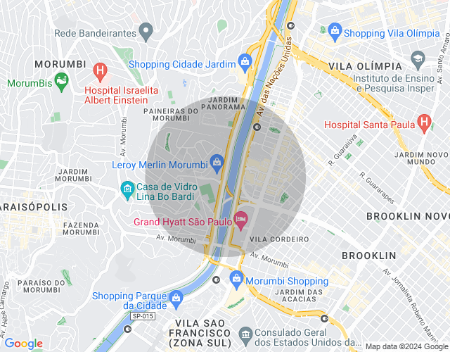 Imóvel no mapa
