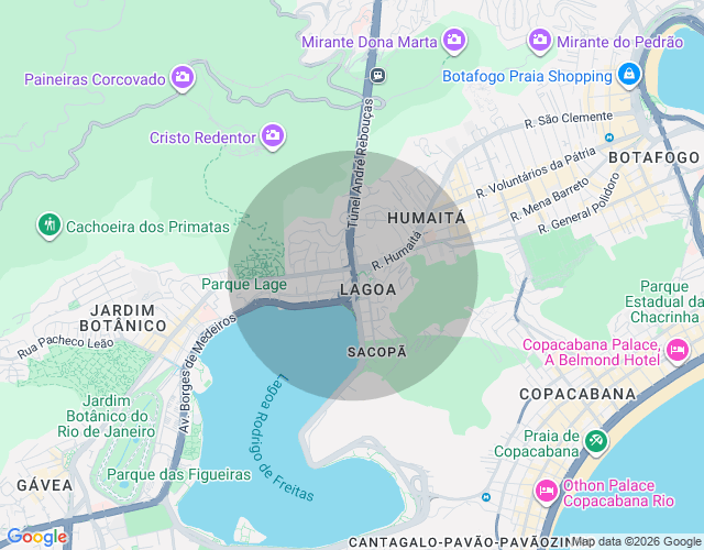 Imóvel no mapa