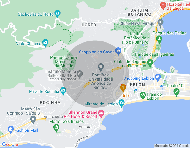 Imóvel no mapa