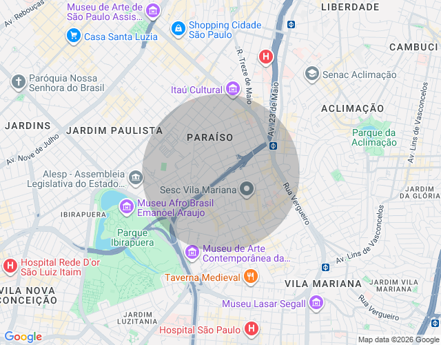 Imóvel no mapa
