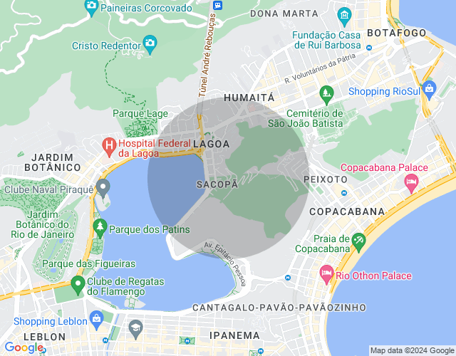 Imóvel no mapa