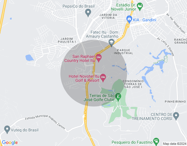 Imóvel no mapa