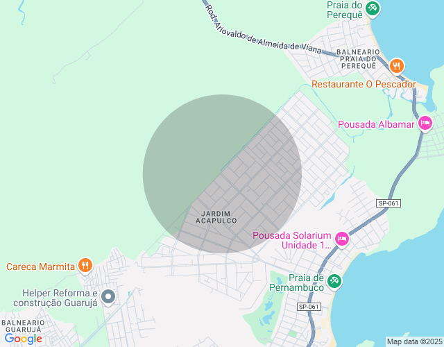 Imóvel no mapa