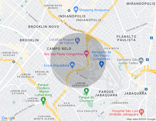 Imóvel no mapa