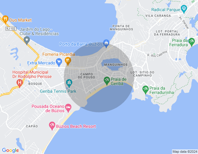 Imóvel no mapa