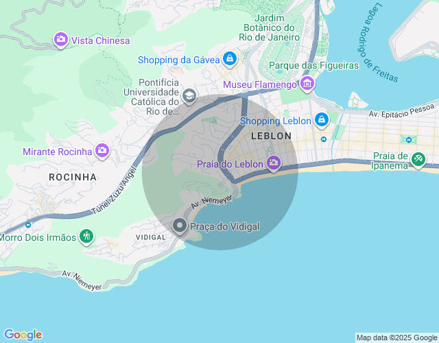Imóvel no mapa