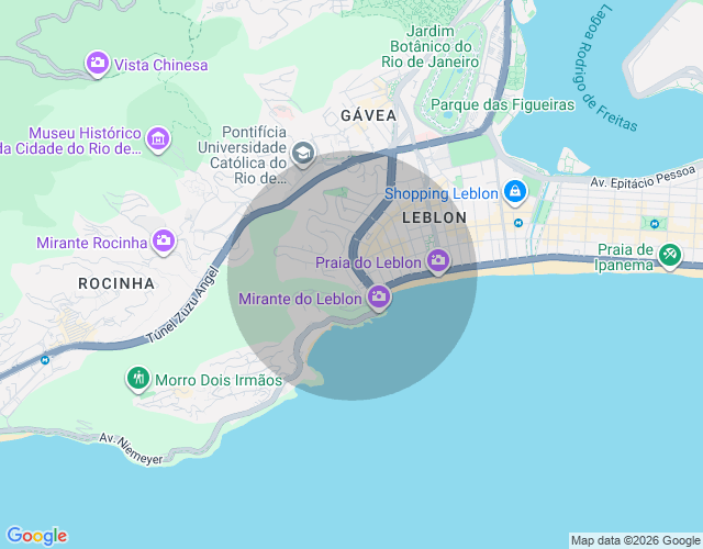 Imóvel no mapa