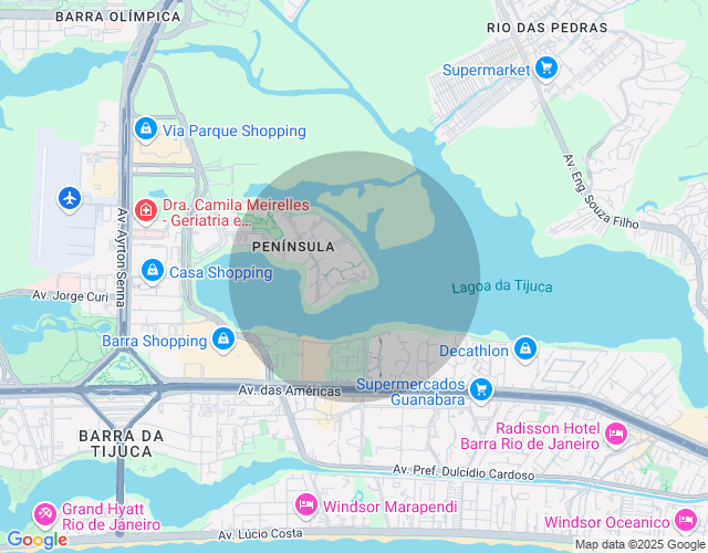 Imóvel no mapa