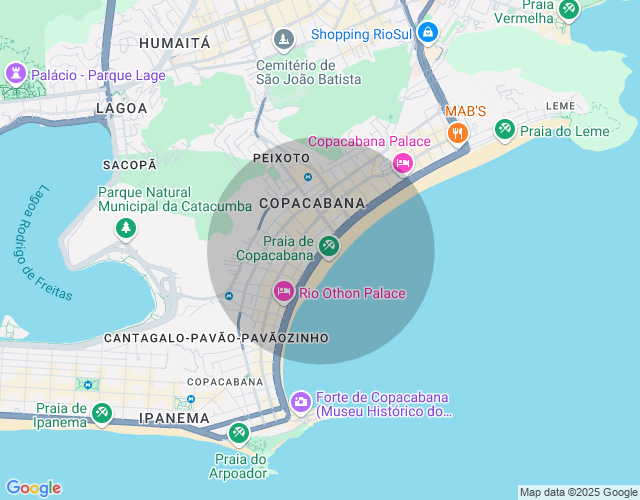 Imóvel no mapa