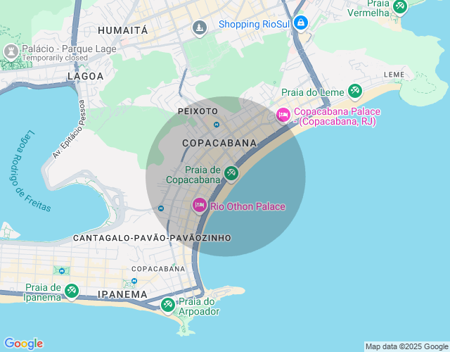 Imóvel no mapa