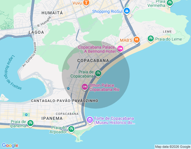 Imóvel no mapa