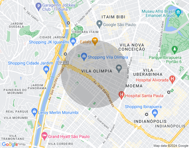 Imóvel no mapa