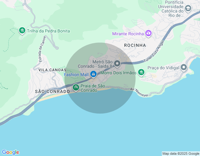 Imóvel no mapa