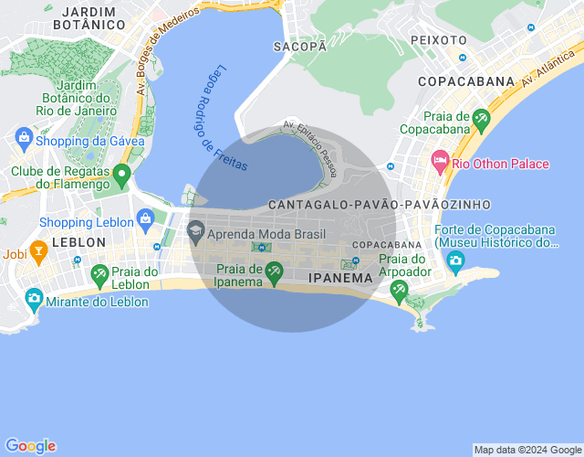 Imóvel no mapa