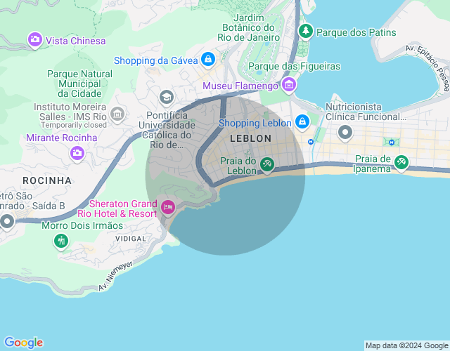 Imóvel no mapa