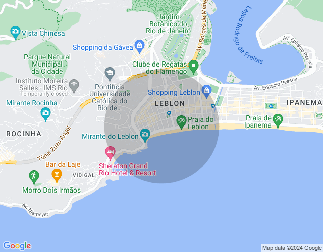 Imóvel no mapa